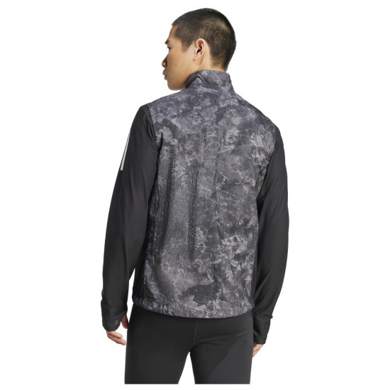 Adidas Ανδρικό γιλέκο Own the Run Spray Dye Vest Adidas Ανδρικό γιλέκο Own the Run Spray Dye Vest